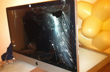 Uszkodzony iMac